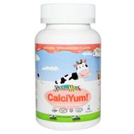 Maxi Health KiddieMax CalciYum! Natural Strawberry -- 90 Chewies