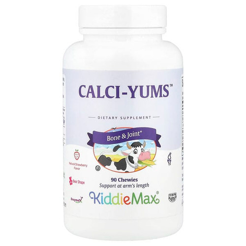 <img alt="Maxi Health, KiddieMax Calci-Yums , Natural Strawberry, 90 Chewies" title="Maxi Health, KiddieMax Calci-Yums , Natural Strawberry, 90 Chewies,753406317097"