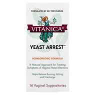 <img alt="Vitanica, Yeast Arrest, 14 Vaginal Suppositories" title="Vitanica, Yeast Arrest, 14 Vaginal Suppositories,708118020056"