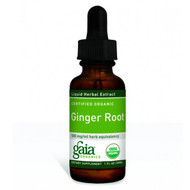 Gaia Herbs, Certified Organic, Ginger Root, 1 fl oz (30 ml)