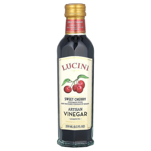 <img alt="Lucini, Artisan Vinegar, Sweet Cherry, 8.5 fl oz (250 ml)" title="Lucini, Artisan Vinegar, Sweet Cherry, 8.5 fl oz (250 ml),648505322502"