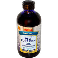 Health From The Sun, PFO Pure Fish Oil,  Orange Flavor, 8 fl oz (236 ml)