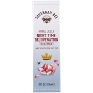 Savannah Bee Company Inc, Royal Jelly Night Time Rejuvenation Treatment, 2 fl oz (59 ml)