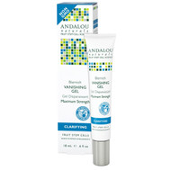 Andalou Naturals, Blemish Vanishing Gel, Maximum Strength, Clear Skin, .6 fl oz (18 ml)