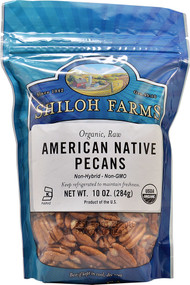 Shiloh Farms, Organic Raw American Native Pecans - 10 oz