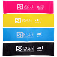 Sports Research, Mini Loop Bands, 4 Loop Bands