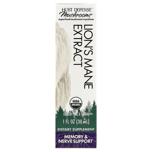 <img alt="Host Defense, Mushrooms, Lions Mane Extract, 1 fl oz (30 ml)" title="Host Defense, Mushrooms, Lions Mane Extract, 1 fl oz (30 ml),633422051611"