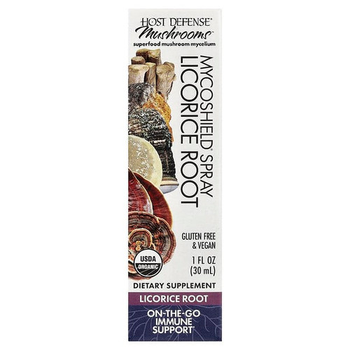 <img alt="Host Defense, Mushrooms, MycoShield Spray, Licorice Root, 1 fl oz (30 ml)" title="Host Defense, Mushrooms, MycoShield Spray, Licorice Root, 1 fl oz (30 ml),633422922560"
