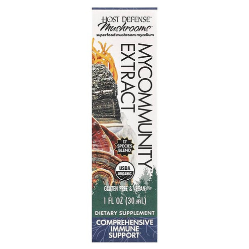 <img alt="Host Defense, Mushrooms, MyCommunity Extract, 1 fl oz (30 ml)" title="Host Defense, Mushrooms, MyCommunity Extract, 1 fl oz (30 ml),633422058115"