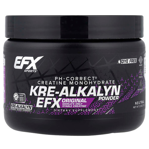 <img alt="EFX Sports, PH-Correct Creatine Monohydrate, Kre-Alkalyn EFX Powder, Neutral, 3.53 oz (100 g)" title="EFX Sports, PH-Correct Creatine Monohydrate, Kre-Alkalyn EFX Powder, Neutral, 3.53 oz (100 g),737190002209"