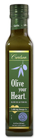 Carlson Olive Your Heart Olive Oil Garlic - 8.4 fl oz