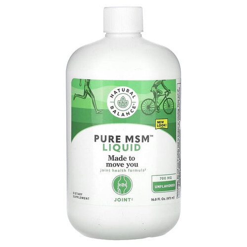 <img alt="Natural Balance, Pure MSM Liquid, Unflavored, 700 mg , 16 fl oz (473 ml)" title="Natural Balance, Pure MSM Liquid, Unflavored, 700 mg , 16 fl oz (473 ml),047868002722"