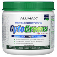 <img alt="ALLMAX, CytoGreens, Premium Green Superfood For Athletes, Acai Berry Green Tea, 4.4 oz (125 g)" title="ALLMAX, CytoGreens, Premium Green Superfood For Athletes, Acai Berry Green Tea, 4.4 oz (125 g),665553222875"