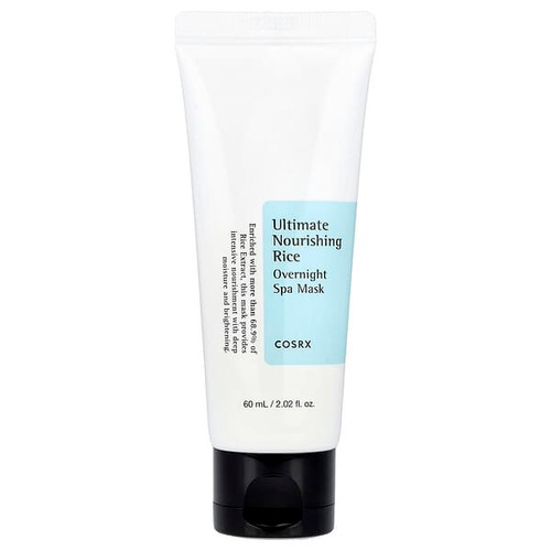 <img alt="CosRx, Ultimate Nourishing Rice, Overnight Spa Beauty Mask, 2.02 fl oz (60 ml)" title="CosRx, Ultimate Nourishing Rice, Overnight Spa Beauty Mask, 2.02 fl oz (60 ml),8809416470726"