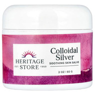 <img alt="Heritage Store, Colloidal Silver Salve, 2 oz (60 g)" title="Heritage Store, Colloidal Silver Salve, 2 oz (60 g),076970414468"