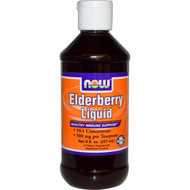 Now Foods, Elderberry Liquid, 8 fl oz (237 ml)