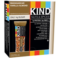 Kind Nuts & Spices Bars Madagascar Vanilla Almond -- 12 Bars