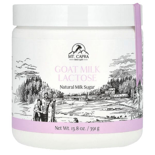 <img alt="Mt. Capra, Goat Milk Lactose, 13.8 oz (391 g)" title="Mt. Capra, Goat Milk Lactose, 13.8 oz (391 g),633924810006"