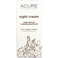 Acure, Brightening Night Cream, 1.7 fl oz (50 ml)