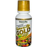 Natures Plus, Source of Life, Gold Liquid, Delicious Tropical Fruit Flavor, 8 fl oz (236 ml)