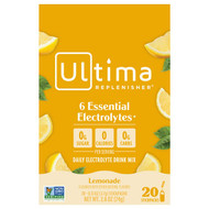 <img alt="Ultima Replenisher, Daily Electrolyte Drink Mix, Lemonade, 20 StickPacks, 0.13 oz (3.7 g) Each" title="Ultima Replenisher, Daily Electrolyte Drink Mix, Lemonade, 20 StickPacks, 0.13 oz (3.7 g) Each,853218000610"