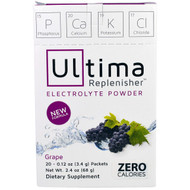Ultima Health Products Ultima Replenisher Electrolyte Powder Grape -- 20 Packets