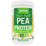 Jarrow Formulas, Certified Organic Pea Protein, 16 oz (454 g)