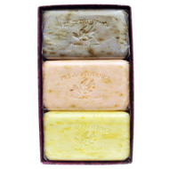European Soaps, Pre de Provence, Shea Butter Enriched Soaps Gift Set, 3 Soaps, 5.2 oz (150 g) Each