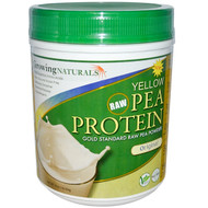Growing Naturals, Yellow Pea Protein, Original, 16 oz (456 g)
