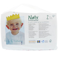Naty, Diapers, Size 2, 6-13 lbs (3-6, 34 Diapers