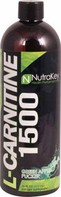 NutraKey L-Carnitine 1500 Green Apple Pucker - 16 fl oz