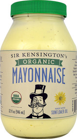 Sir Kensingtons Organic Mayonnaise Gluten Free  Sunflower Oil - 32 fl oz