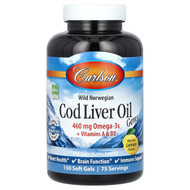 <img alt="Carlson, Wild Norwegian, Cod Liver Oil Gems, Natural Lemon, 150 Soft Gels" title="Carlson, Wild Norwegian, Cod Liver Oil Gems, Natural Lemon, 150 Soft Gels,088395013812"
