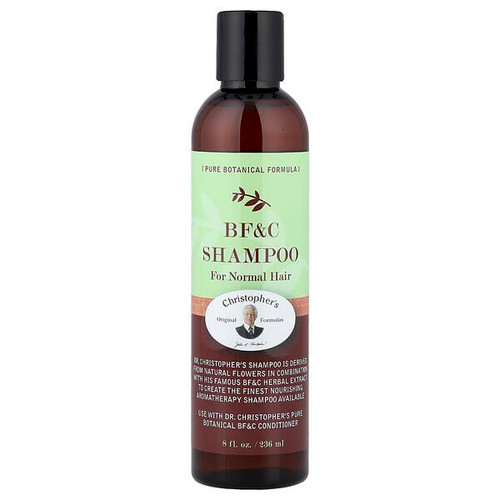 <img alt="Christophers Original Formulas, BF & C Shampoo, For Normal Hair, 8 fl oz (236 ml)" title="Christophers Original Formulas, BF & C Shampoo, For Normal Hair, 8 fl oz (236 ml),084783318156"