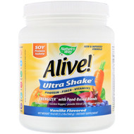 Natures Way, Alive! Ultra-Shake, Vanilla Flavored, 1.2 lbs (560 g)