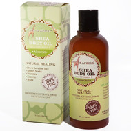 Out of Africa, Shea Body Oil, Almond, 9 fl oz (266 ml)