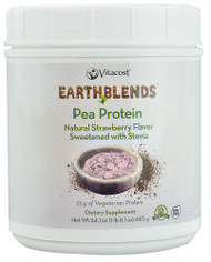 Vitaco ROOT2 Pea Protein - Non-GMO and Gluten Free Natural Strawberry -- 23 g Protein per serving - 24.1 oz (1 lb 8.1 oz)