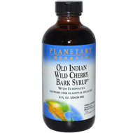 Planetary Herbals Old Indian Wild Cherry Bark Syrup -- 8 fl oz
