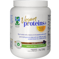 Genuine Health Vegan Proteins+ Natural Chocolate - 9.2 oz
