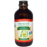 Frontier Co-Op Organic Vanilla Extract -- 4 fl oz