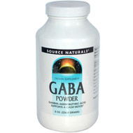 Source Naturals, GABA Powder, 8 oz (226.8 g)