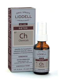 Liddell Homeopathic Chemical Detox Spray -- 1 fl oz