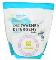 GrabGreen Automatic Dishwasher Detergent Fragrance Free -- 80 Loads