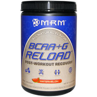 MRM, BCAA+ G Reload, Post-Workout Recovery, Watermelon, 11.6 oz (330 g)