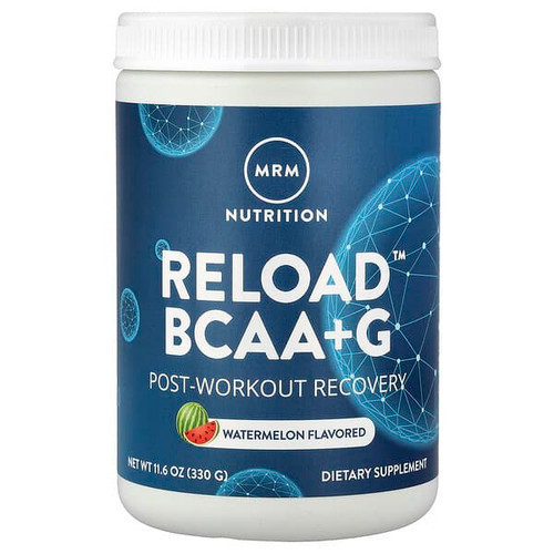 <img alt="MRM Nutrition, Reload BCAA+G, Post-Workout Recovery, Watermelon, 11.6 oz (330 g)" title="MRM Nutrition, Reload BCAA+G, Post-Workout Recovery, Watermelon, 11.6 oz (330 g),609492710437"