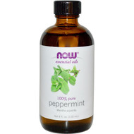 Now Foods, Essential Oils, Peppermint, 4 fl oz (118 ml)