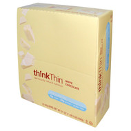 ThinkThin, High Protein Bar, White Chocolate, 10 Bars, 2.1 oz (60 g) Each