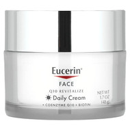 <img alt="Eucerin, Face, Q10 Revitalize Daily Cream, Fragrance Free, 1.7 oz (48 g)" title="Eucerin, Face, Q10 Revitalize Daily Cream, Fragrance Free, 1.7 oz (48 g),072140634131"