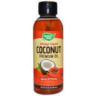 Natures Way, Coconut Premium Oil, Spicy Sriracha, Medium Hot, 10 fl oz (296 ml)