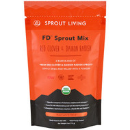 Sprout Living, FD Sprout Mix, Organic Red Clover & Daikon Radish, 4 oz (113 g)